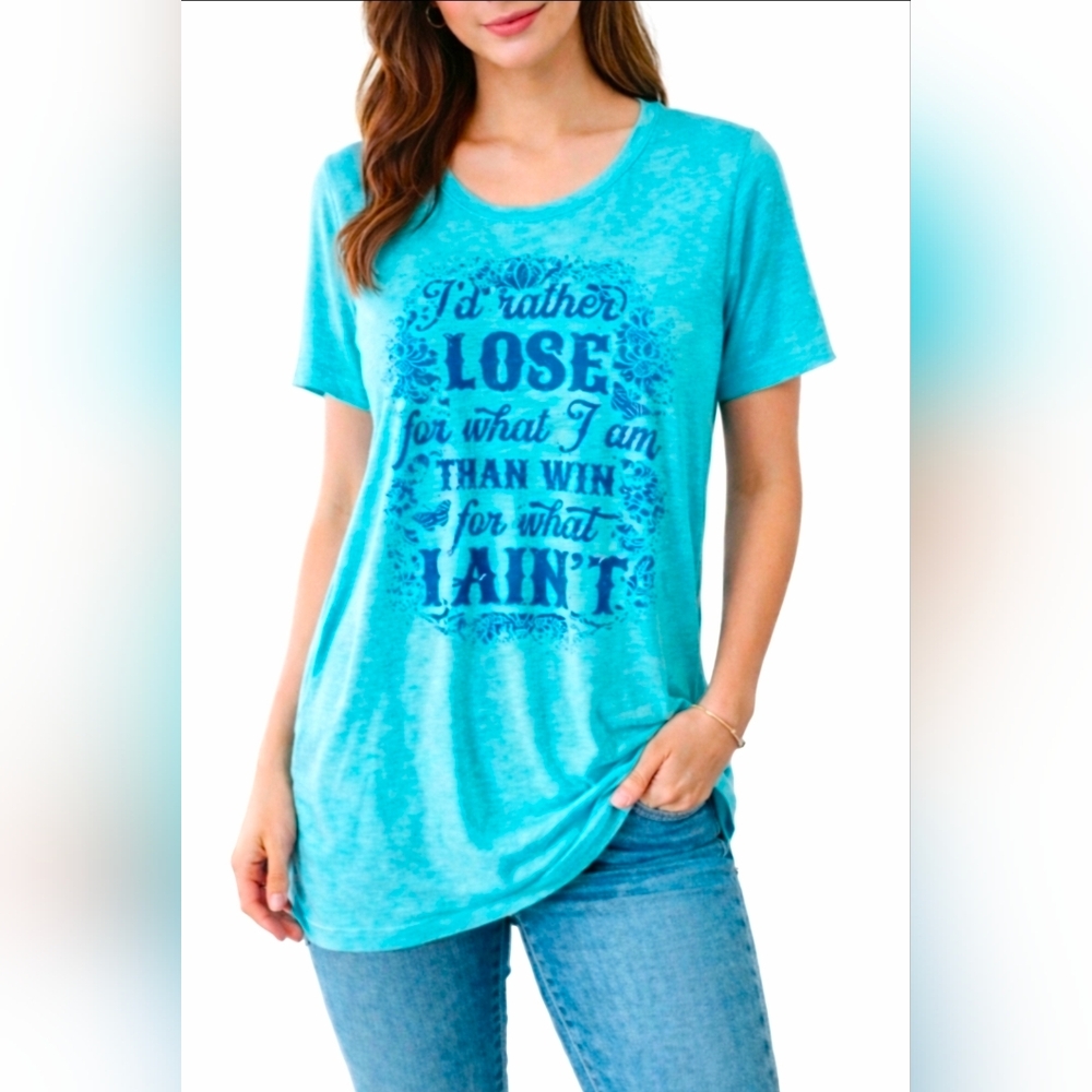 🟢 Cheekys I'd Rather Lose For What I Am Than Win For What I Aint Tee